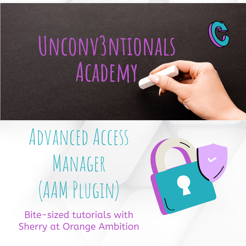 AAM or Advanced Access Manager, a plugin for Wordpress is featured in this lesson.